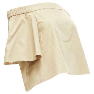 Tibi cotton off shoulder bell sleeves cropped top